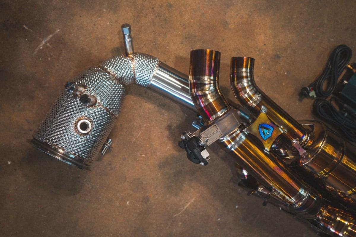 Porsche 992 Carrera / Turbo Valved Sport Exhaust System.
