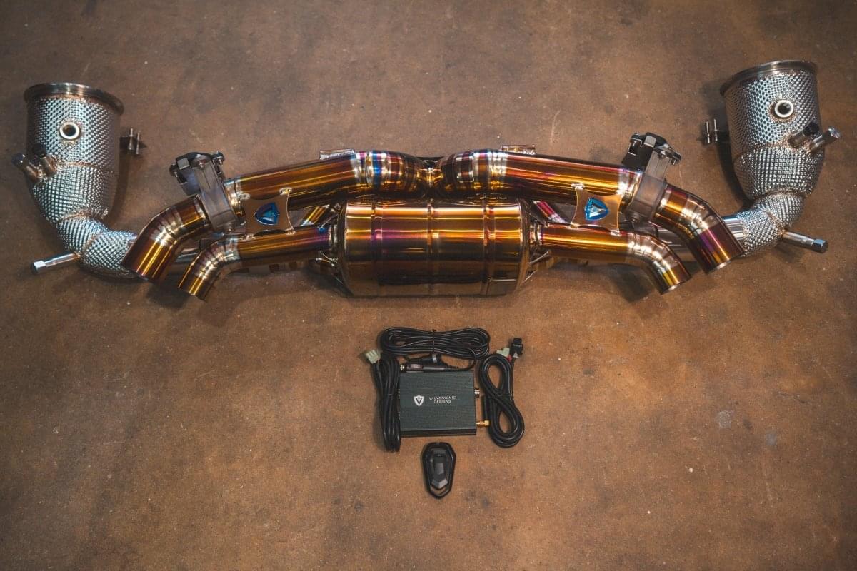 Porsche 992 Carrera / Turbo Valved Sport Exhaust System.