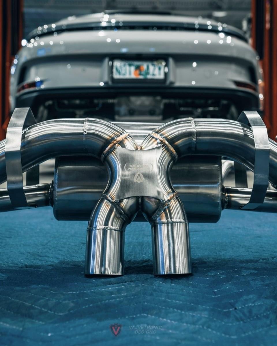 Porsche 992 GT3/RS Valved Sport Exhaust System.