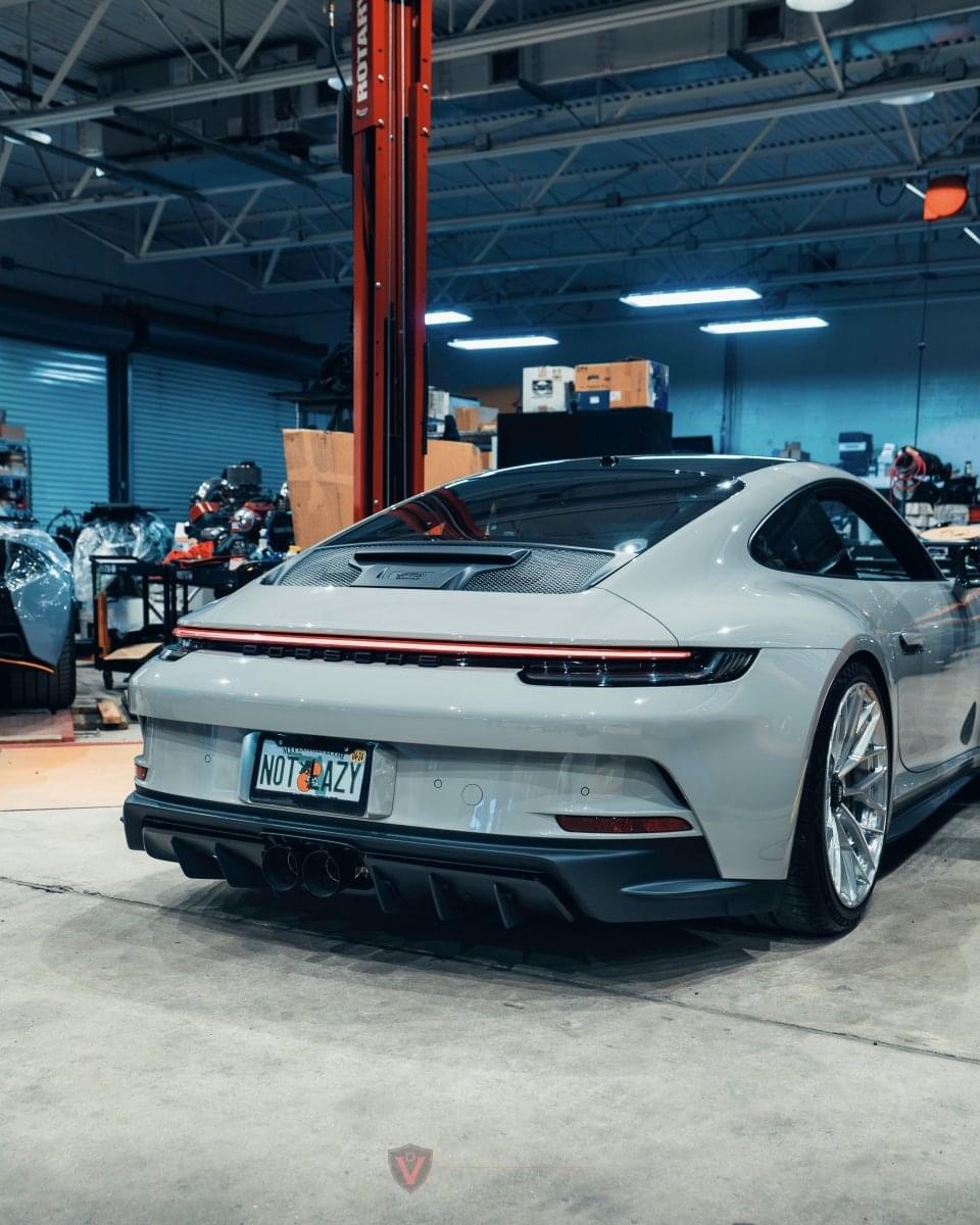 Porsche 992 GT3/RS Valved Sport Exhaust System.