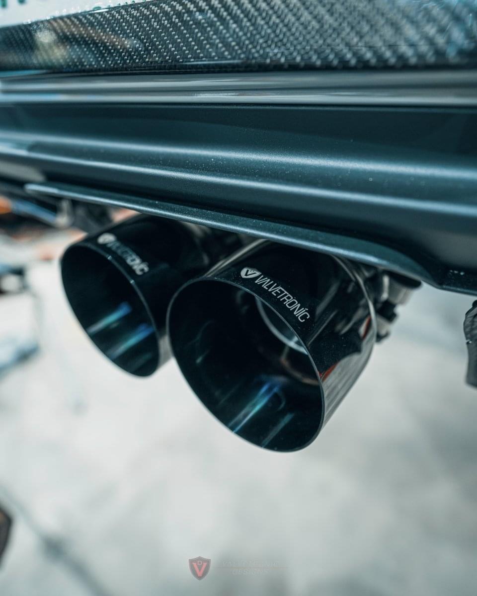 Porsche 992 GT3/RS Valved Sport Exhaust System.
