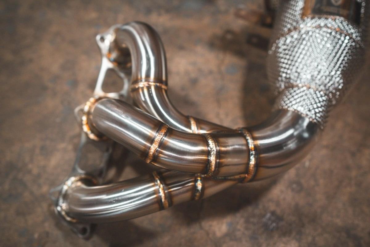 Porsche 992 GT3/RS Valved Sport Exhaust System.