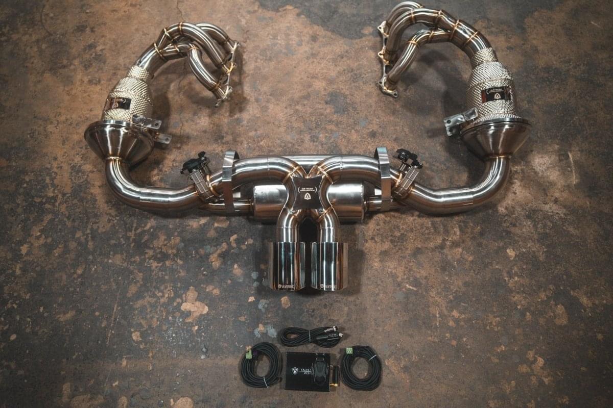 Porsche 992 GT3/RS Valved Sport Exhaust System.