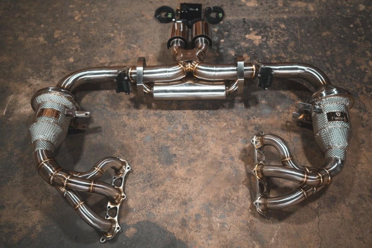Porsche 992 GT3/RS Valved Sport Exhaust System.