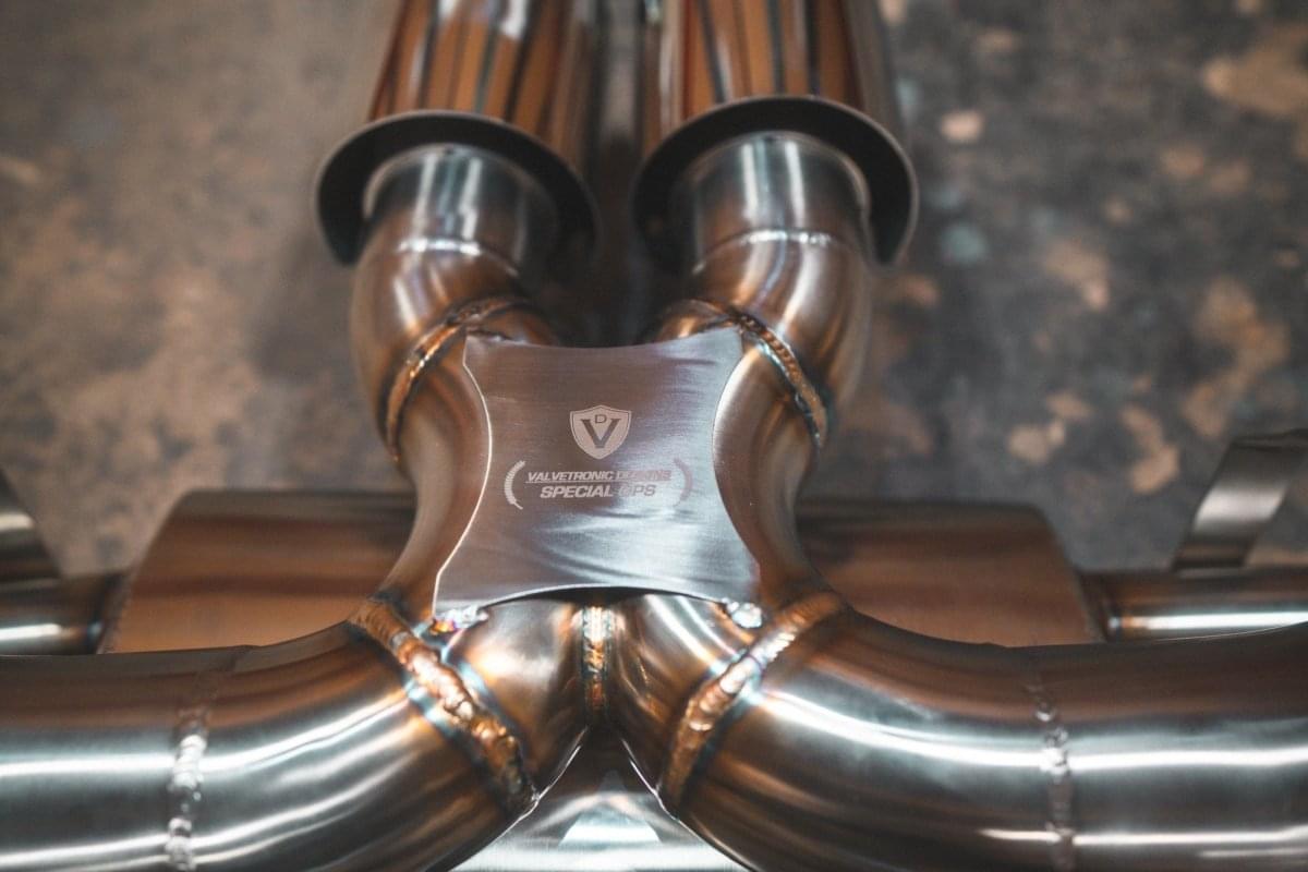 Porsche 992 GT3/RS Valved Sport Exhaust System.