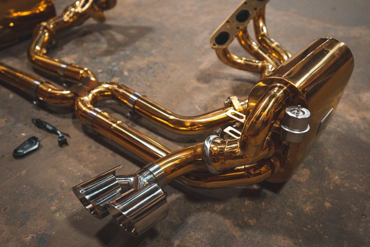 Porsche 997 Carrera Valved Sport Exhaust system.