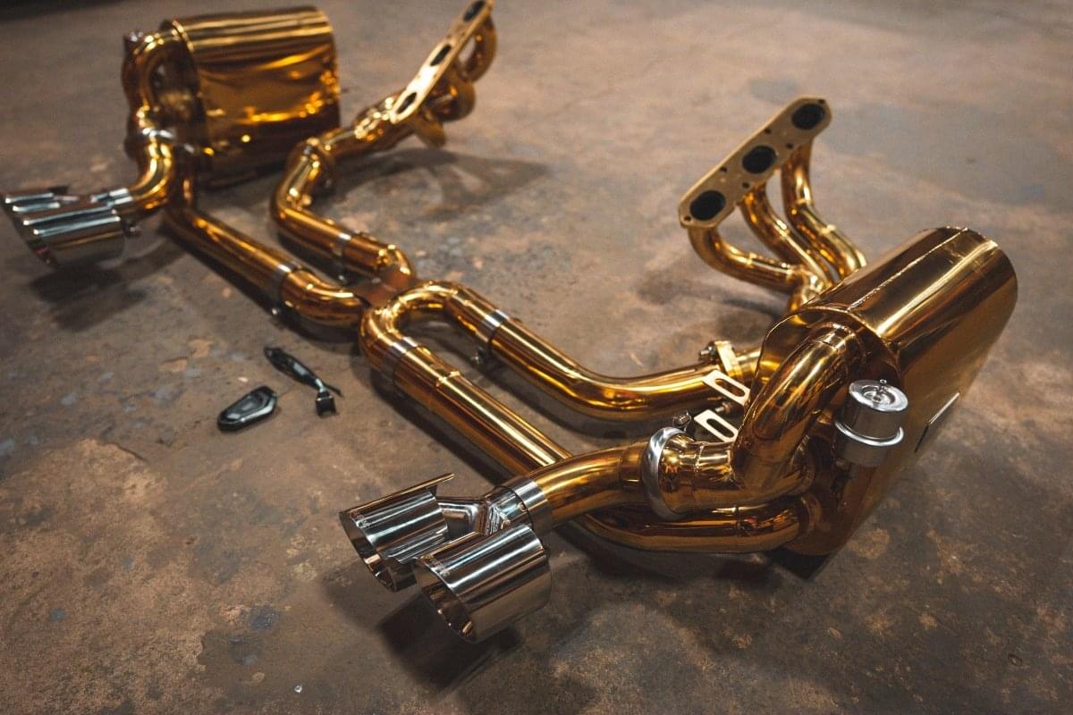Porsche 997 Carrera Valved Sport Exhaust system.