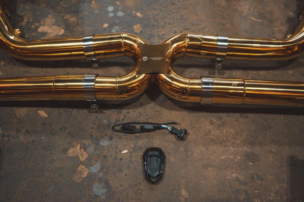 Porsche 997 Carrera Valved Sport Exhaust system.