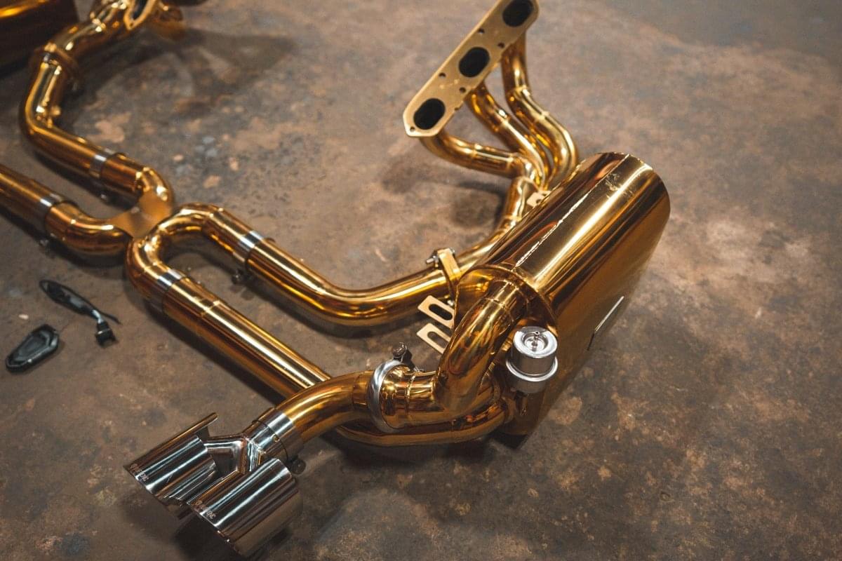 Porsche 997 Carrera Valved Sport Exhaust system.