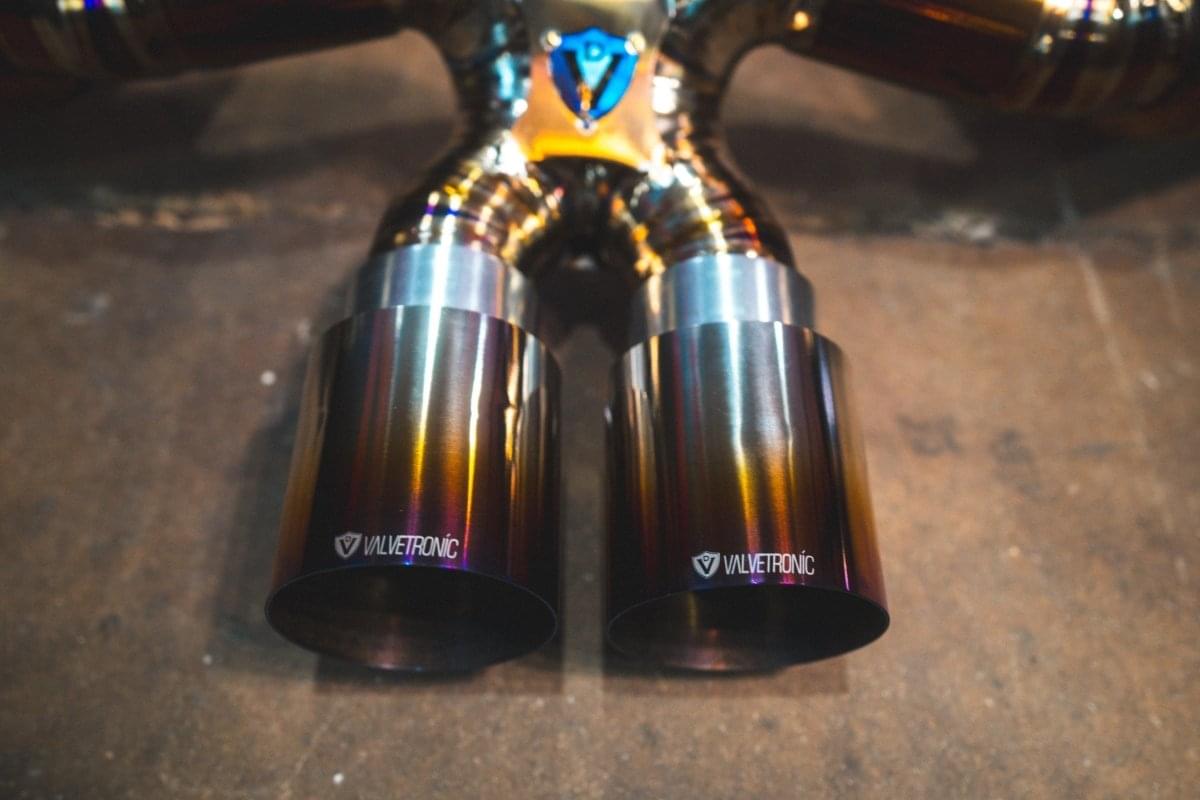 Porsche Boxster/Cayman 981 Valved Sport Exhaust System.