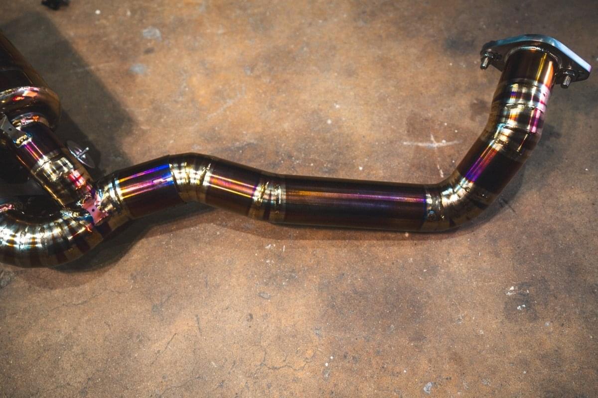 Porsche Boxster/Cayman 981 Valved Sport Exhaust System.