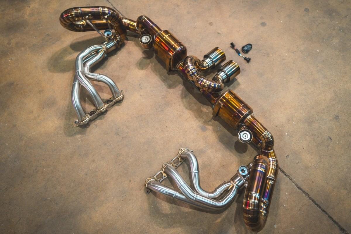 Porsche GT3 991.1 / 991.2 Valved Sport Exhaust System - COLORADO N5X