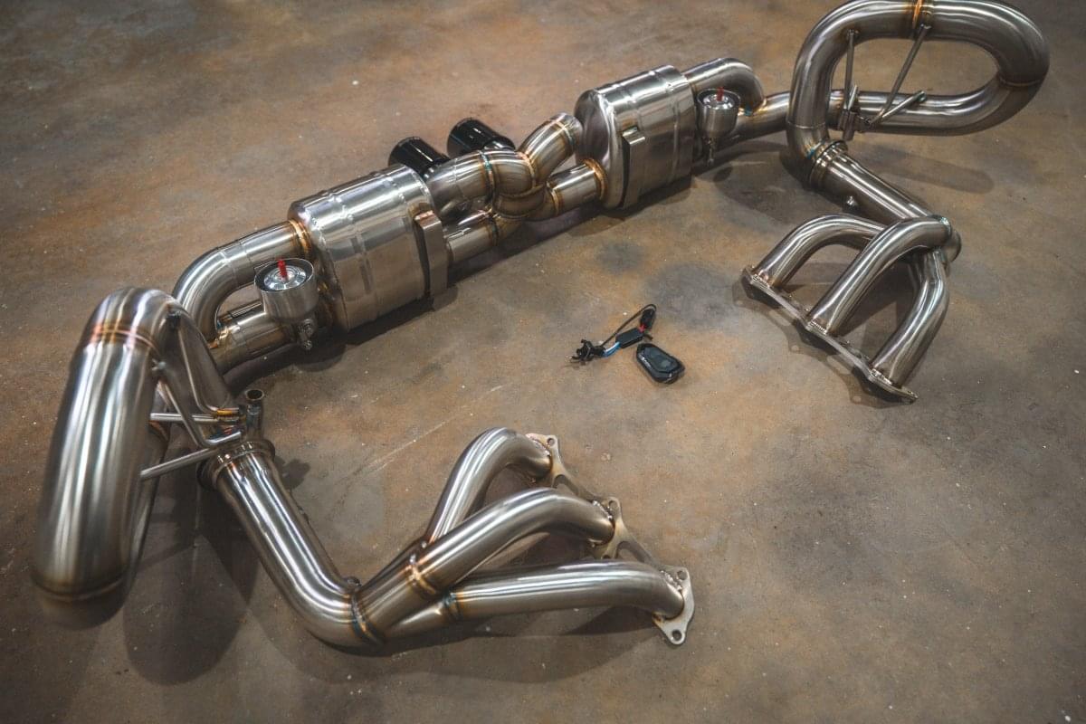 Porsche GT3 991.1 / 991.2 Valved Sport Exhaust System.