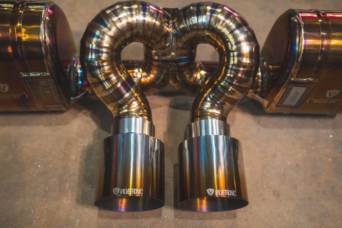Porsche GT3 991.1 / 991.2 Valved Sport Exhaust System.