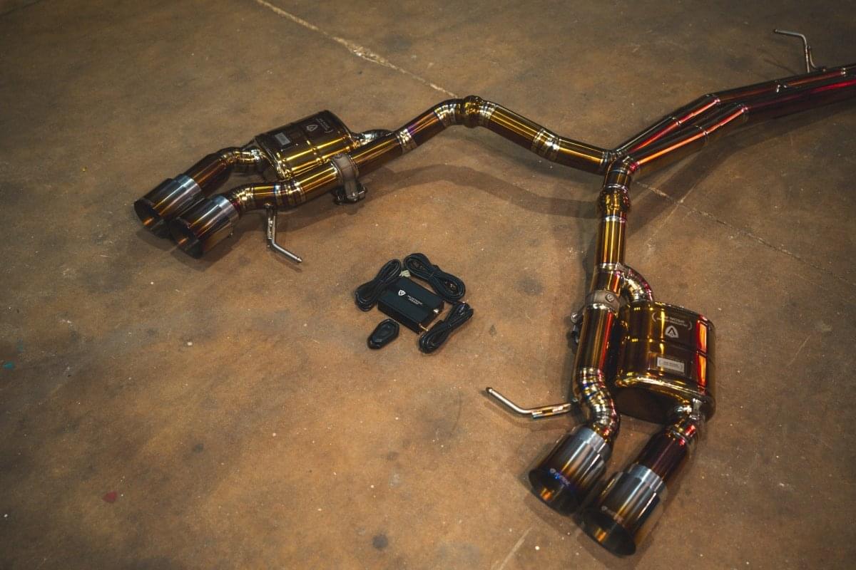 Porsche Macan Valved Sport Exhaust System.