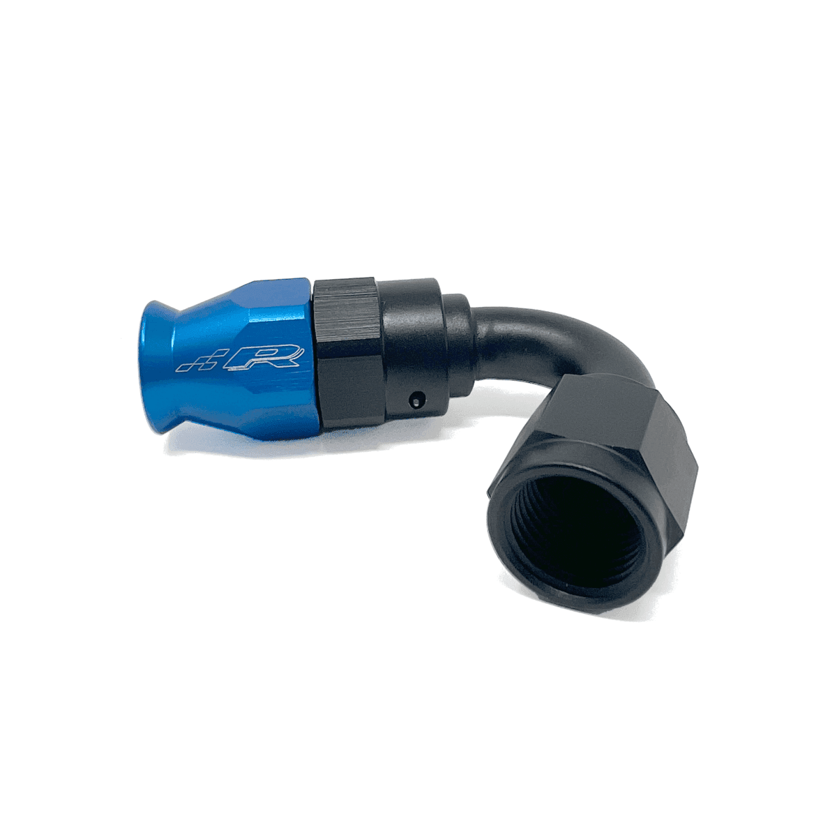 PTFE Fuel Line Fitting 135 degree AN-6 Female Flare.