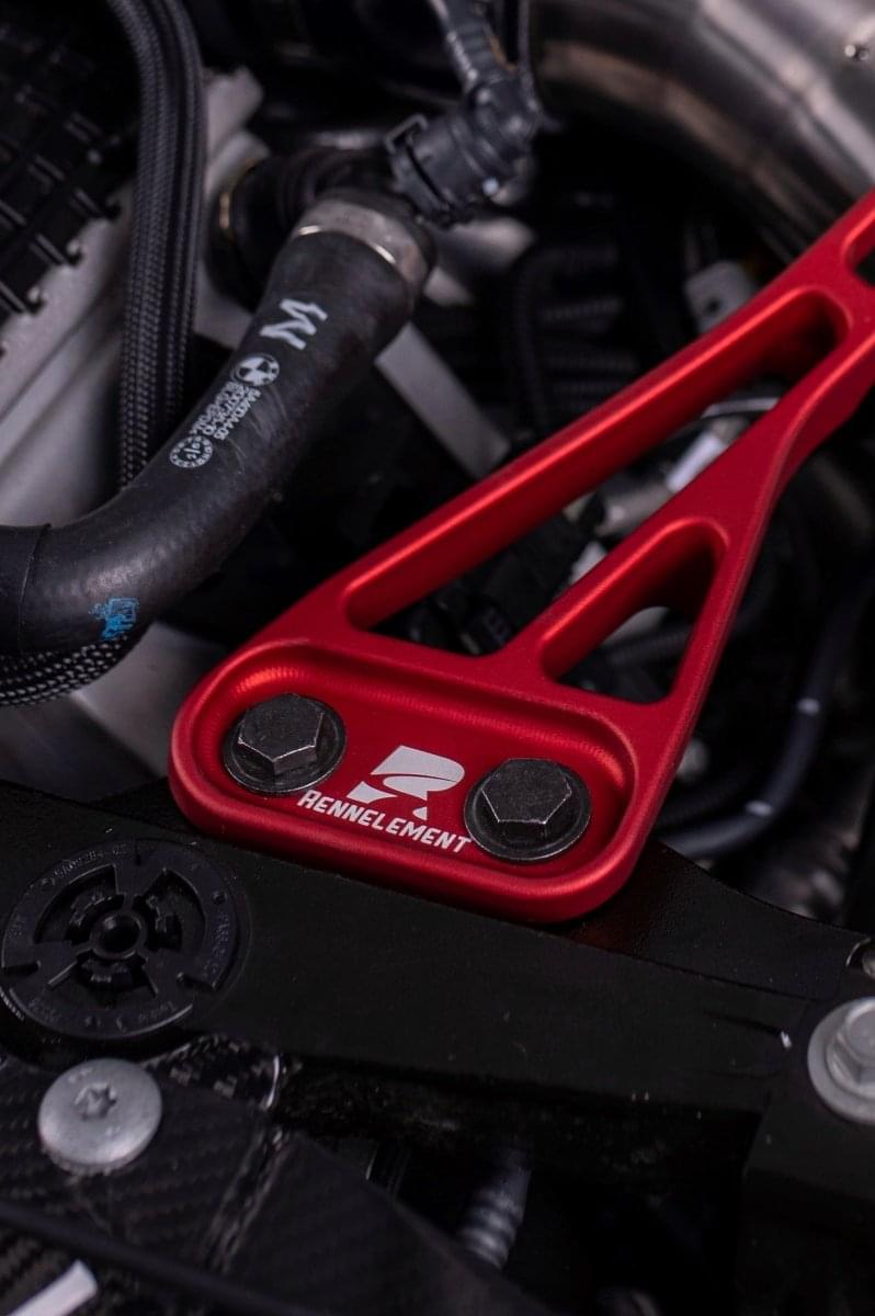 RENNELEMENT G90/G99 M5 BMW CNC Aluminum Strut Brace Set.