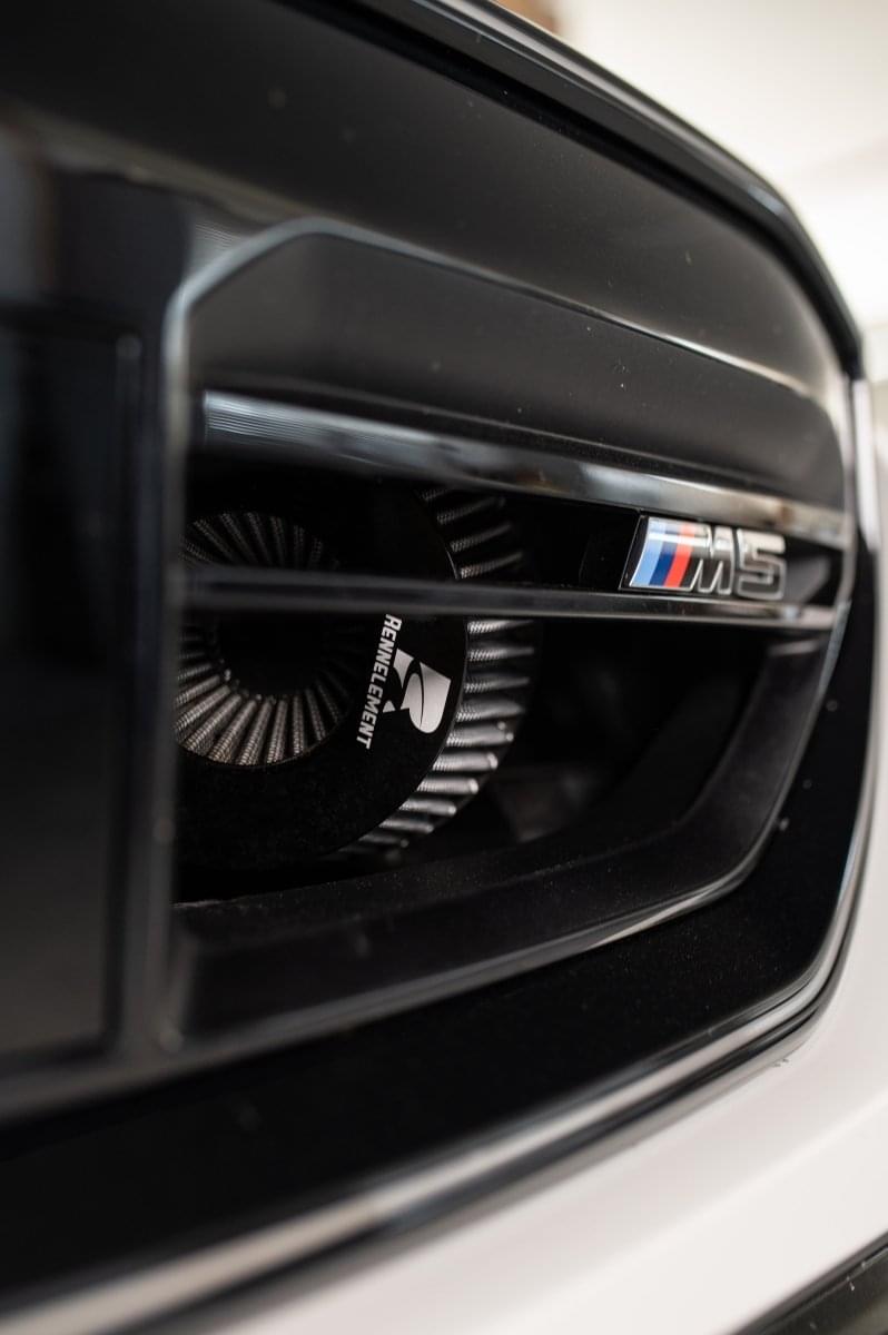 RENNELEMENT G90/G99 M5 BMW Dry Carbon Fiber Front Mount Intake.