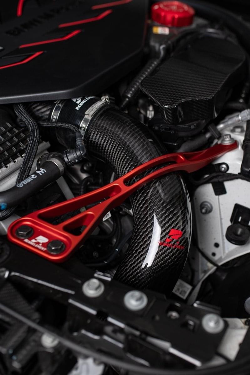 RENNELEMENT G90/G99 M5 BMW Dry Carbon Fiber Front Mount Intake.