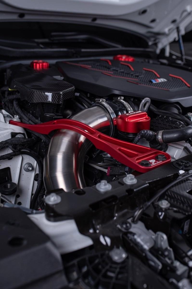 RENNELEMENT G90/G99 M5 BMW Titanium Front Mount Intake System (Copy).
