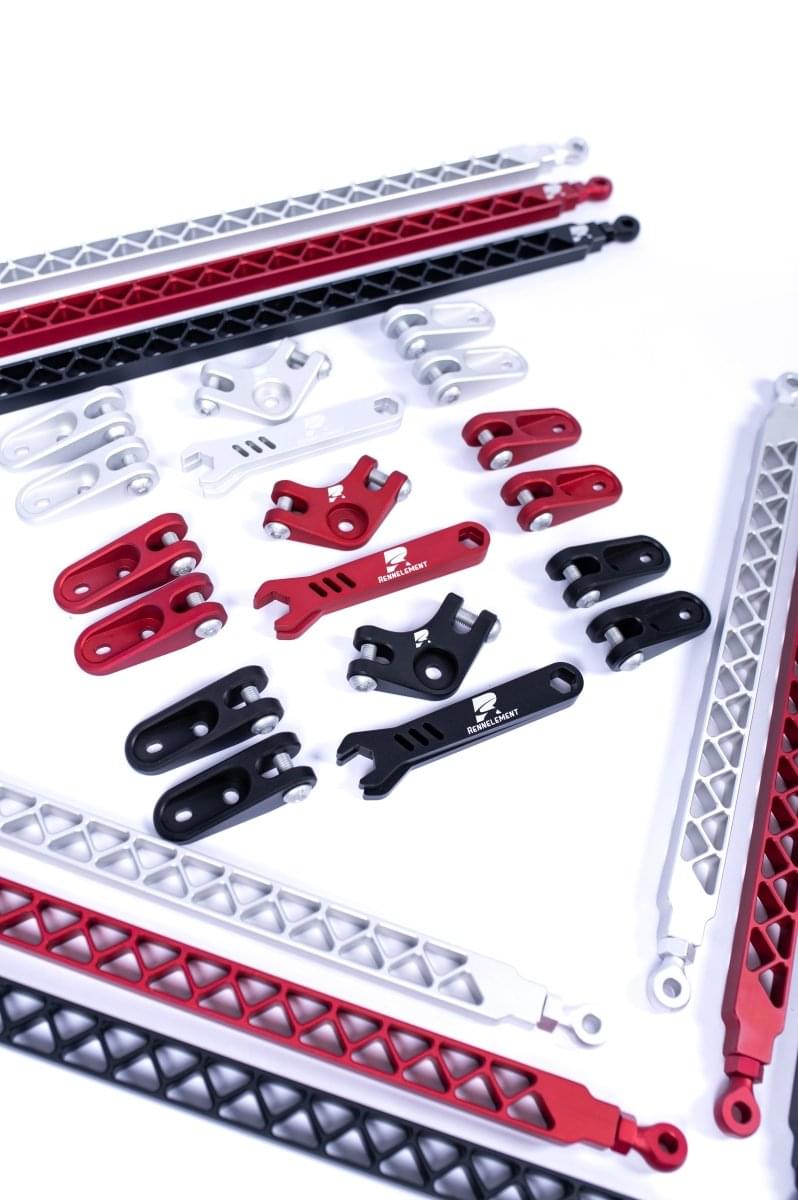 RENNELEMENT RE-1 Billet G80/G82/G87 BMW CNC Aluminum Strut Brace.
