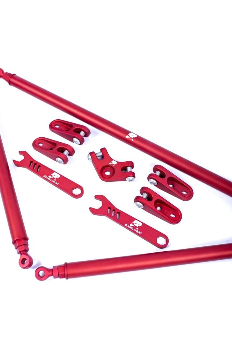 RENNELEMENT RE-2 Billet G80/G82/G87 BMW CNC Aluminum Strut Brace.