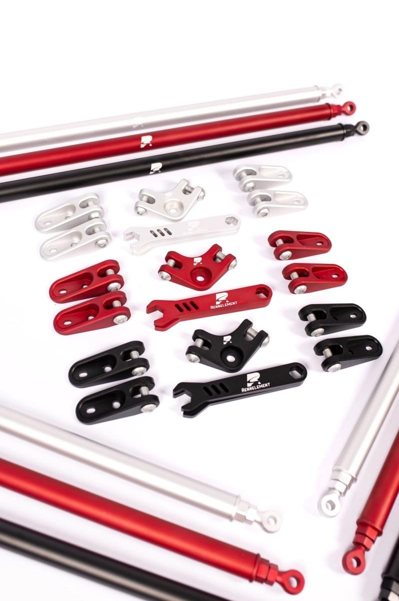 RENNELEMENT RE-2 Billet G80/G82/G87 BMW CNC Aluminum Strut Brace.