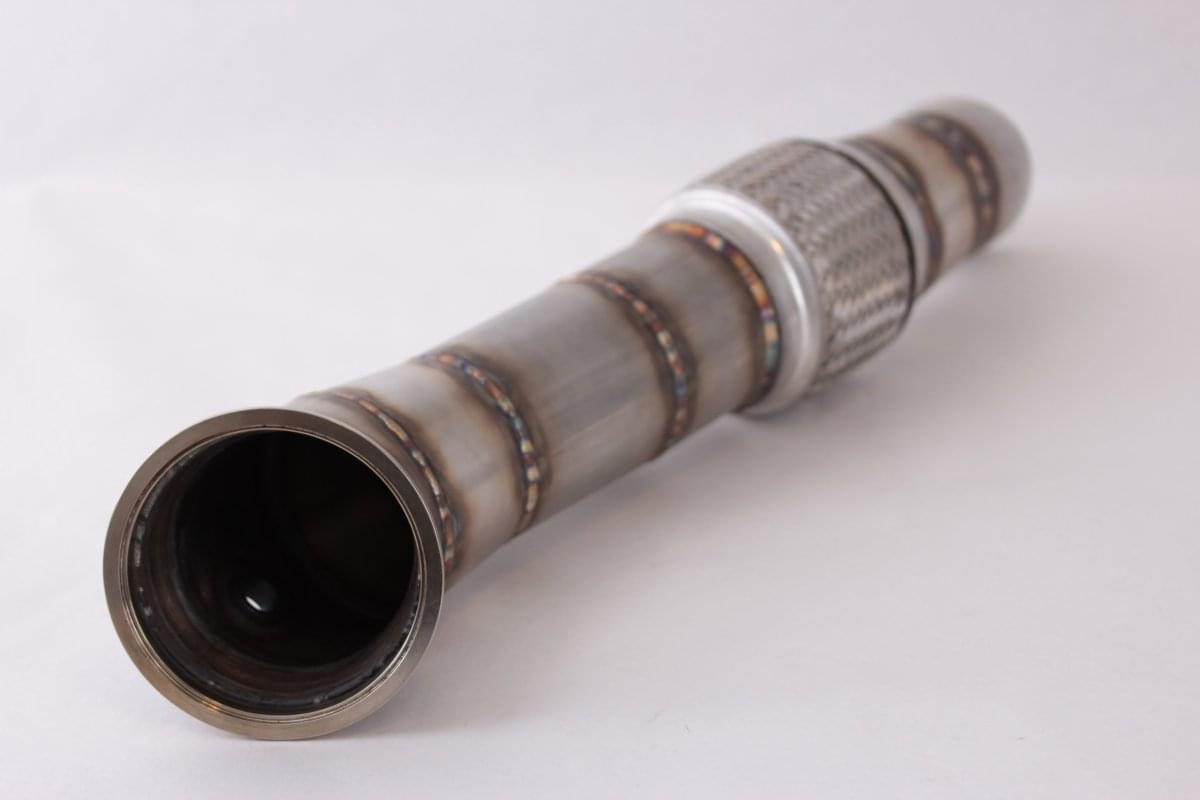 Rhom Innovations A90 Supra Catless Downpipe.