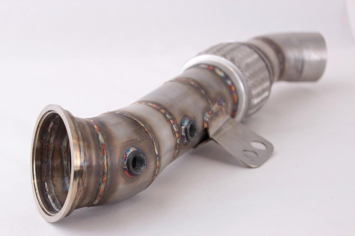 Rhom Innovations A90 Supra Catless Downpipe.
