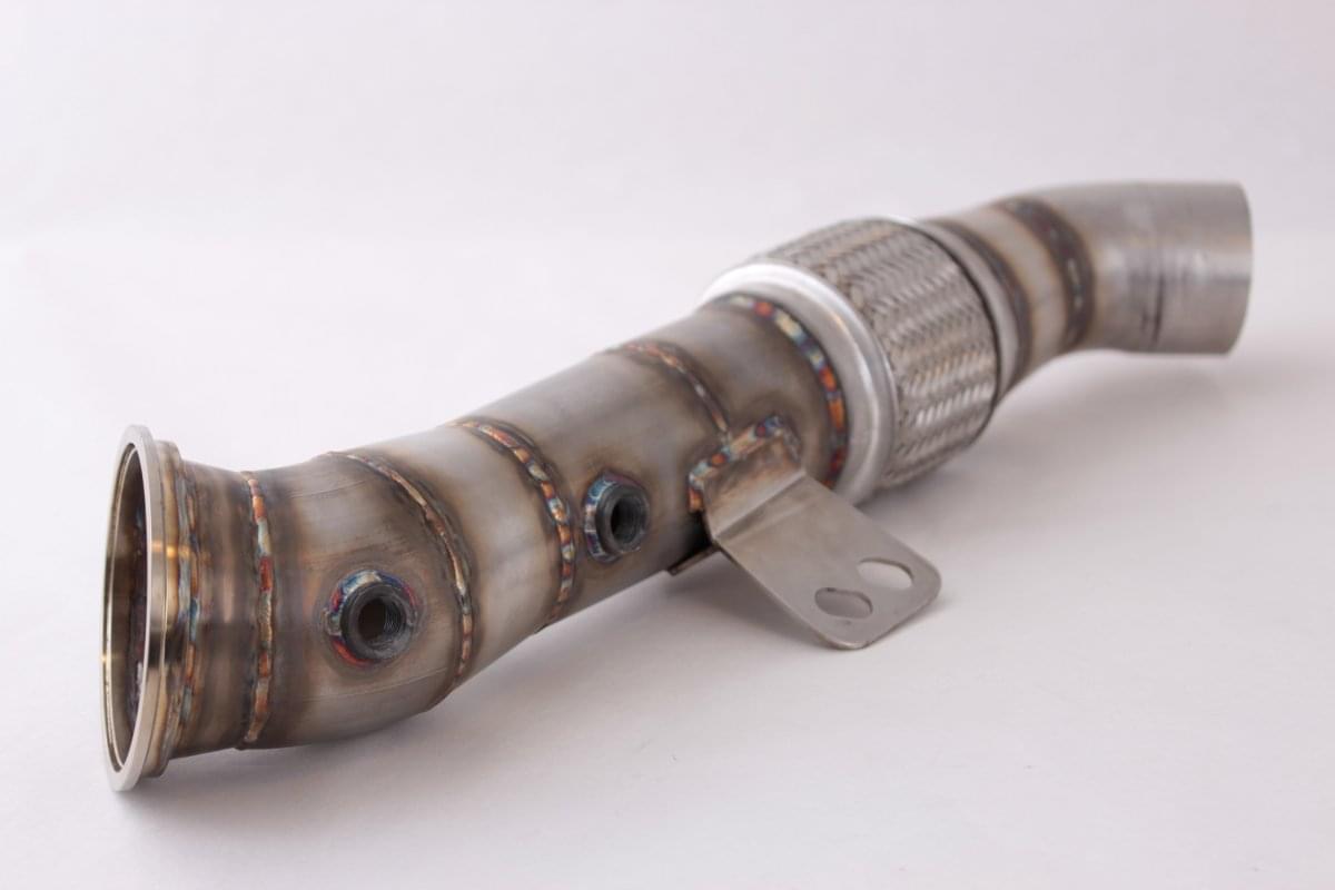 Rhom Innovations A90 Supra Catless Downpipe.