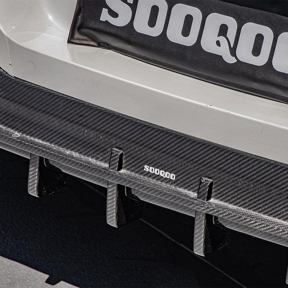 SOOQOO BMW G14 G15 Carbon Fiber Diffuser.