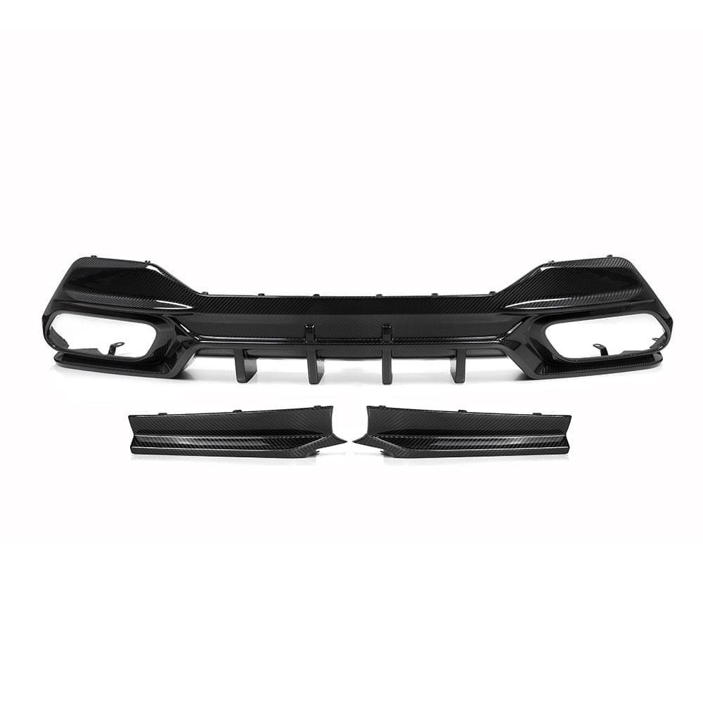 SOOQOO BMW G14 G15 Carbon Fiber Diffuser.