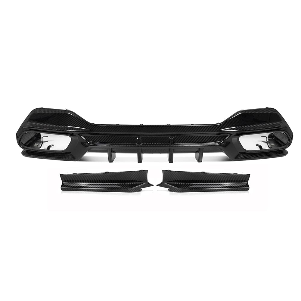 SOOQOO BMW G16 Carbon Fiber Diffuser.