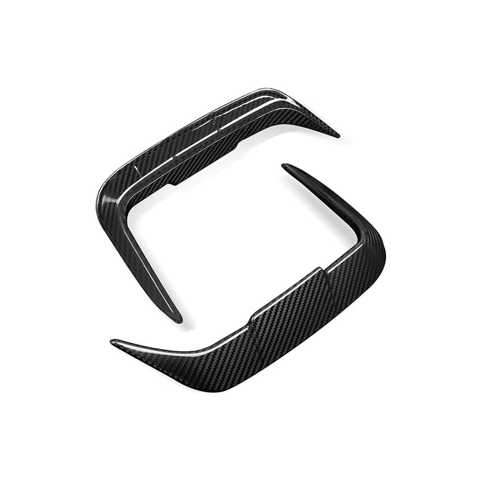 SOOQOO BMW X3M F97 LCI Carbon Fiber Rear Vent Trim.