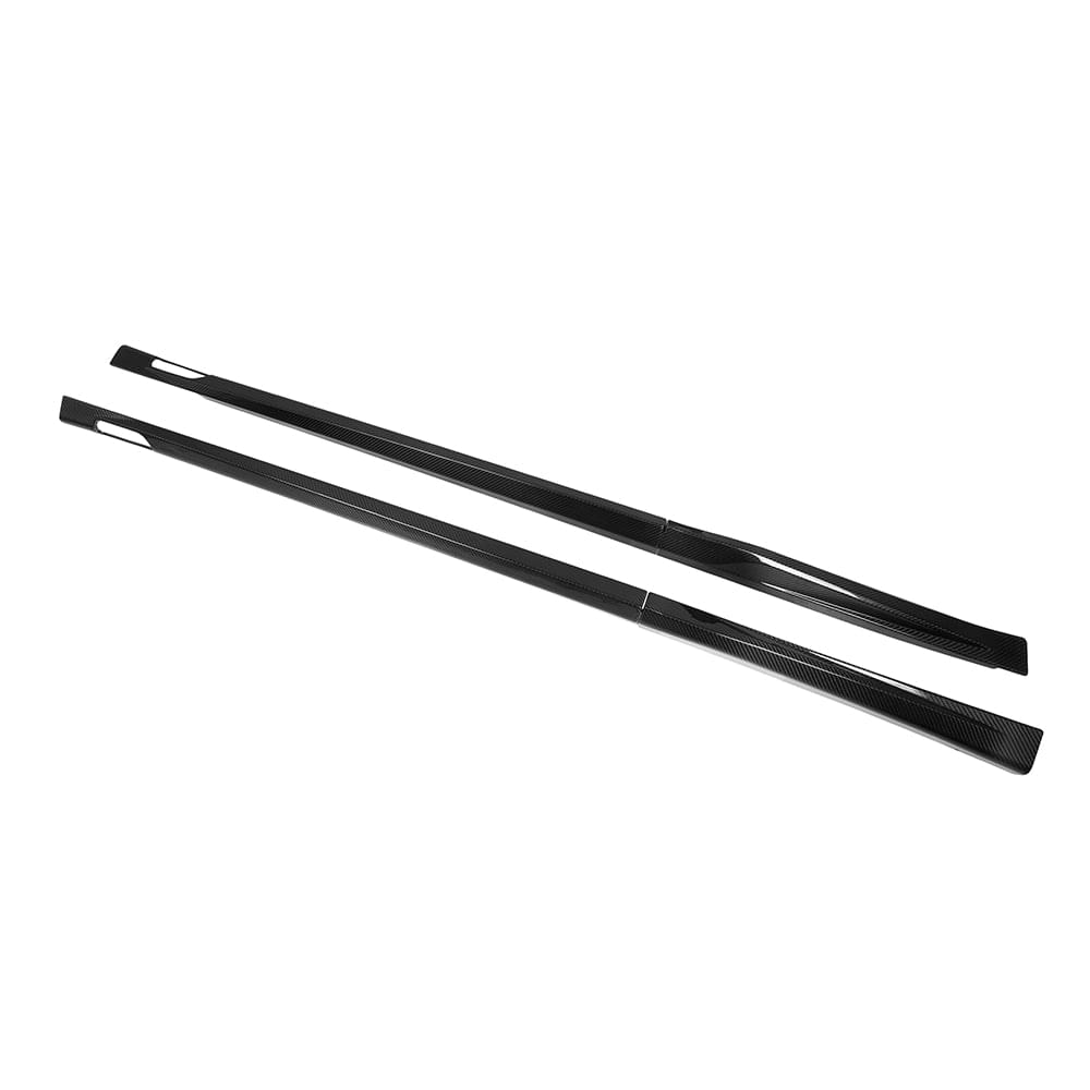 SOOQOO BMW X3M F97 X4M F98 Carbon Fiber Side Skirt.