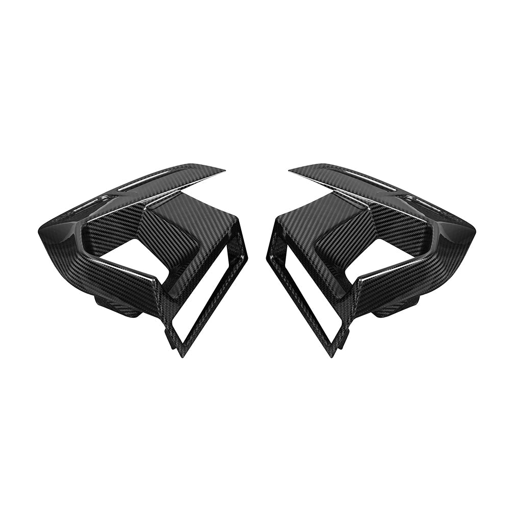 SOOQOO BMW X3M F97 X4M F98 LCI Carbon Fiber Front Duct.
