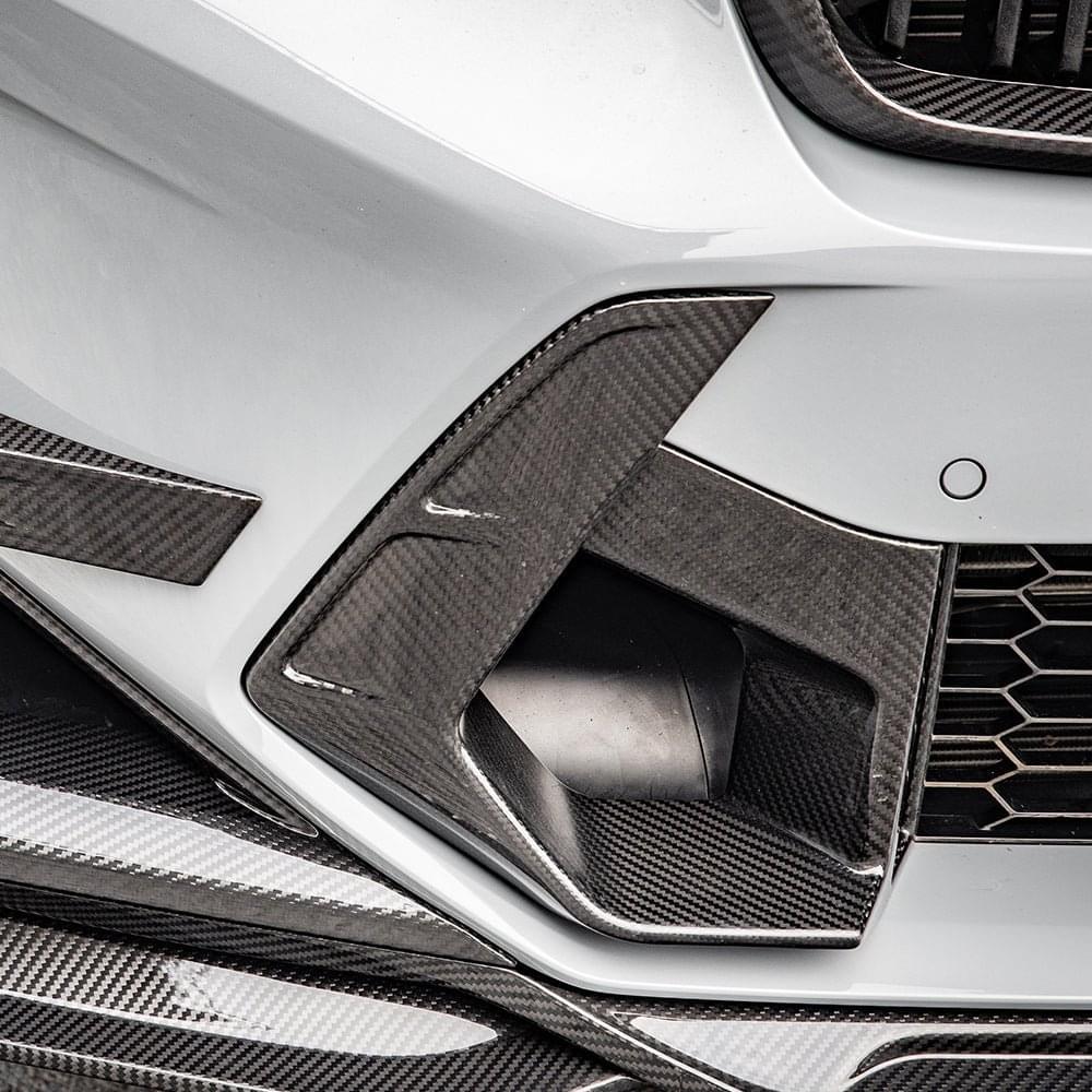 SOOQOO BMW X3M F97 X4M F98 LCI Carbon Fiber Front Duct.