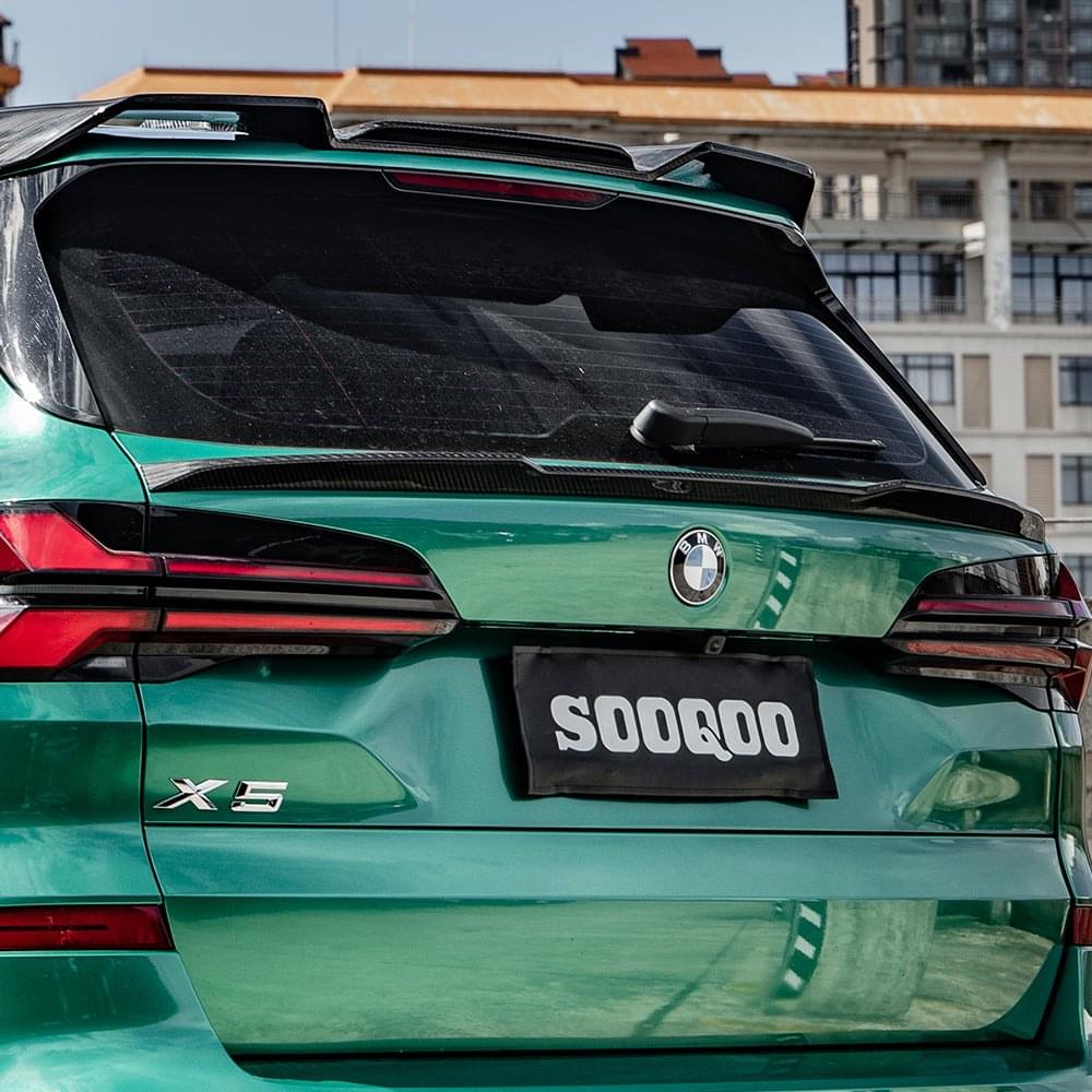 SOOQOO BMW X5 G05 Carbon Fiber Spoiler.