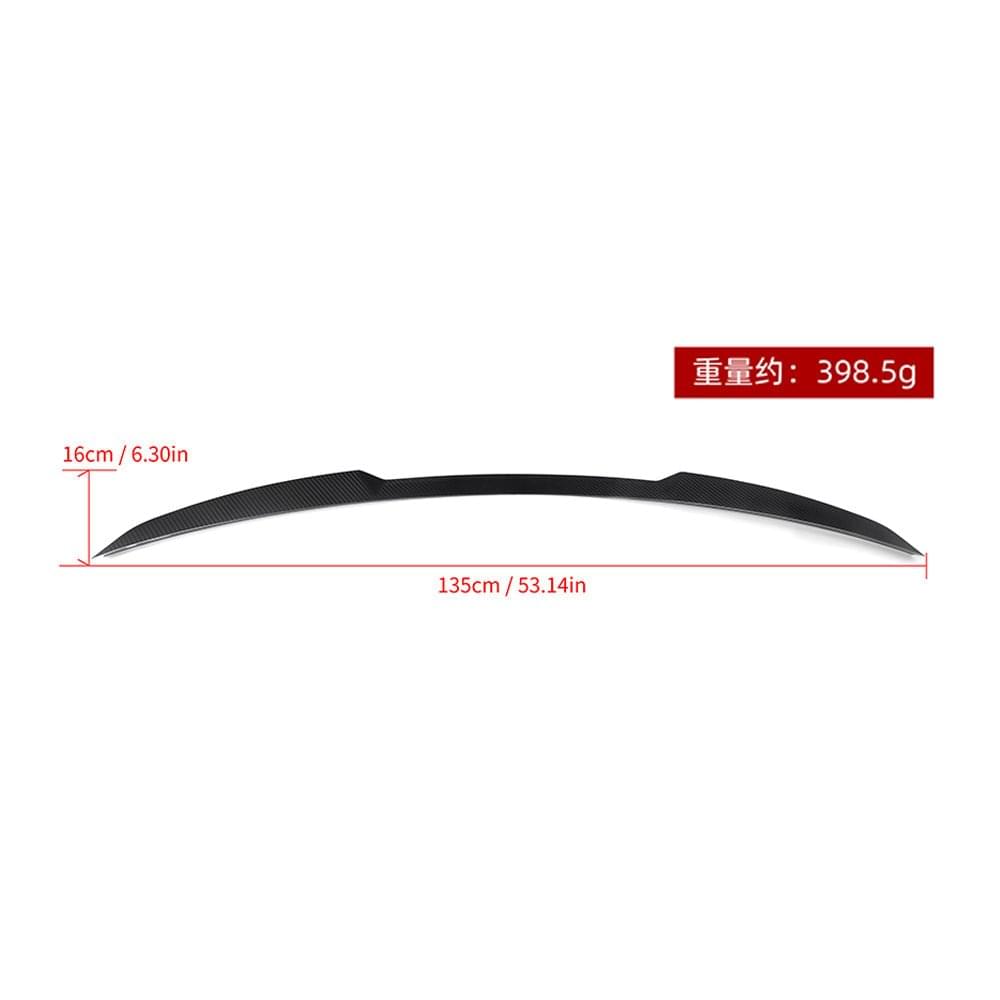SOOQOO BMW X5 G05 Carbon Fiber Spoiler.
