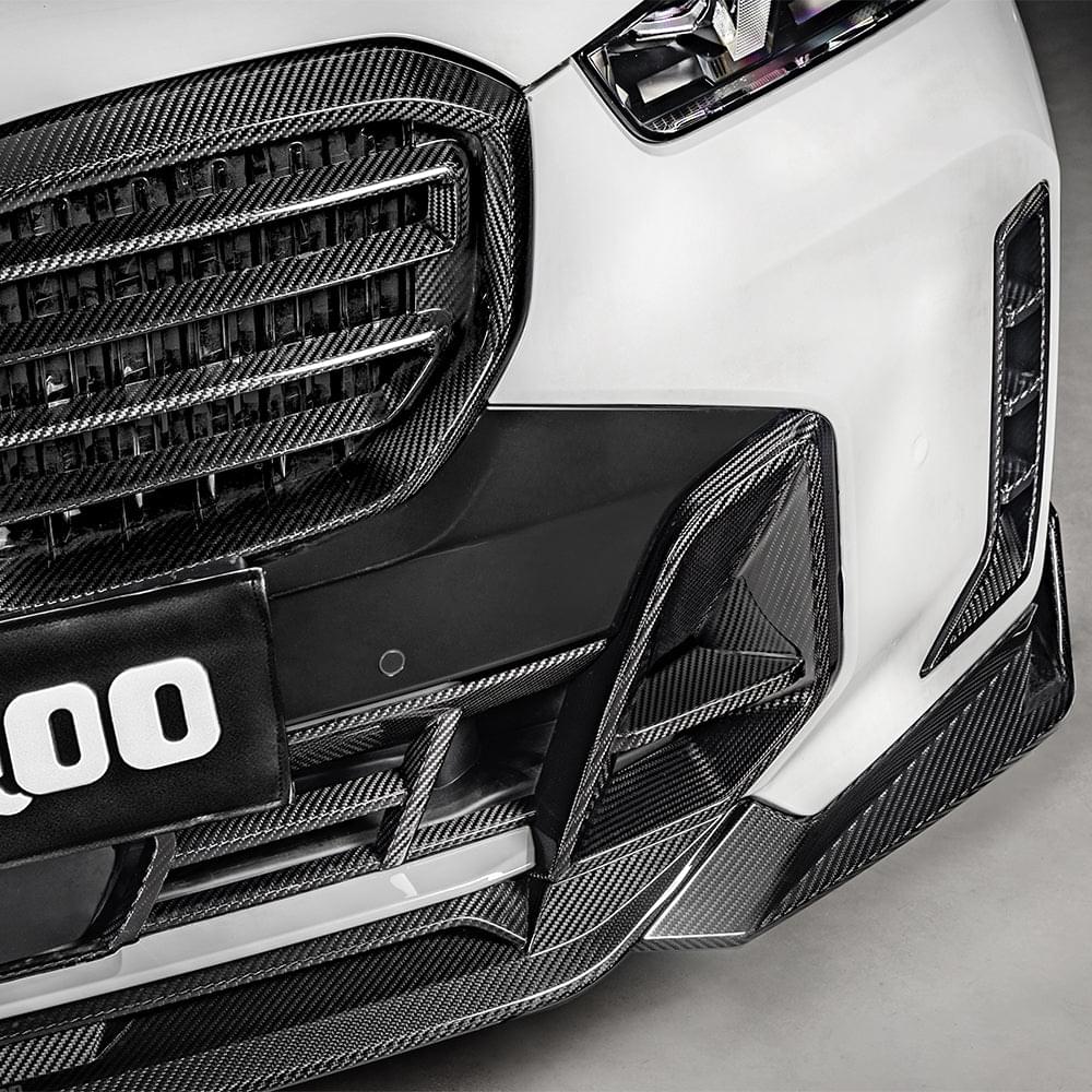 SOOQOO BMW X5 G05 LCI Carbon Fiber Front Centre Trim.