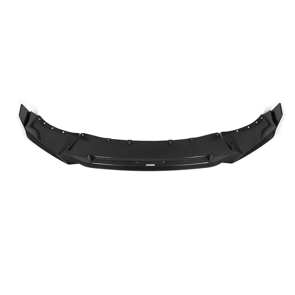 SOOQOO BMW X5 G05 LCI Carbon Fiber Front Lip.