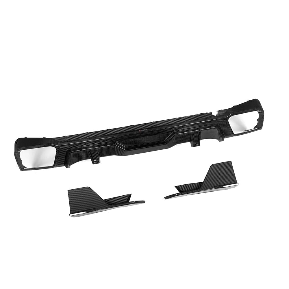 SOOQOO BMW X5 G05 SQ Style Carbon Fiber Diffuser.