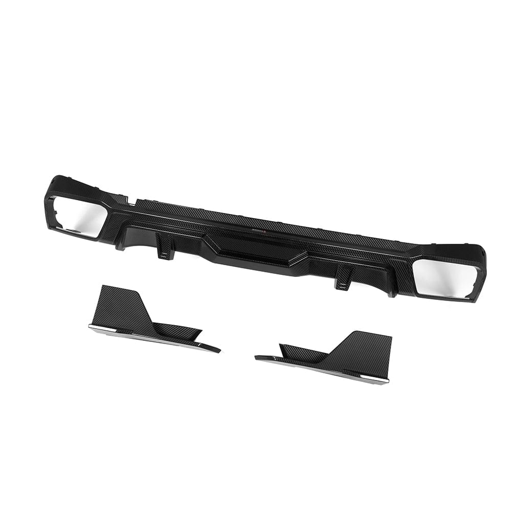 SOOQOO BMW X5 G05 SQ Style Carbon Fiber Diffuser.
