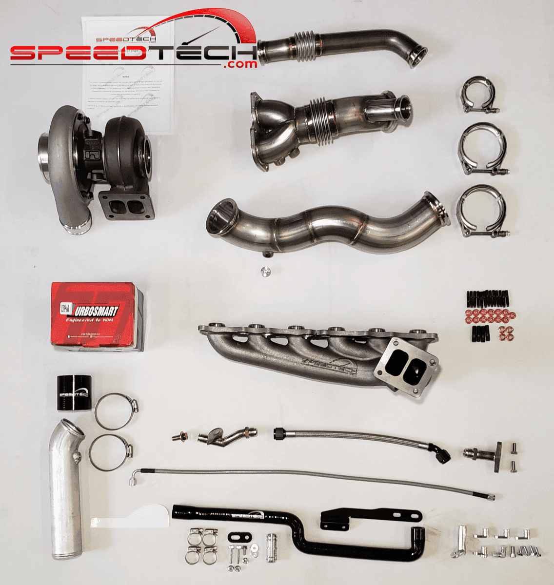 SPEEDTECH N54 BORGWARNER S363 SX-E TOP MOUNT KIT.