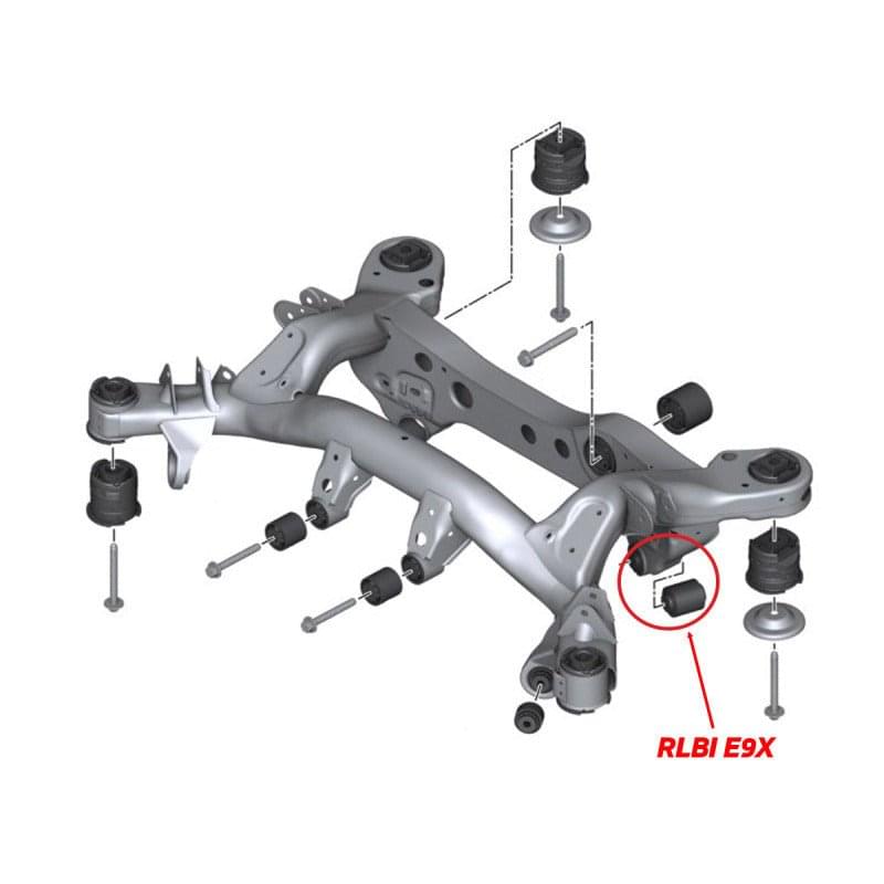 SPL Parts 06-13 BMW E80/E82/E82M / 06-13 BMW E90/E91/E92/E93 Rear Lower Control Arm Inner Bushing.