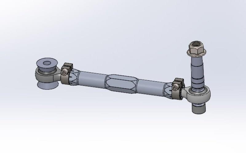 SPL Parts 08-14 Mitsubishi Evo X Rear Toe Arms.
