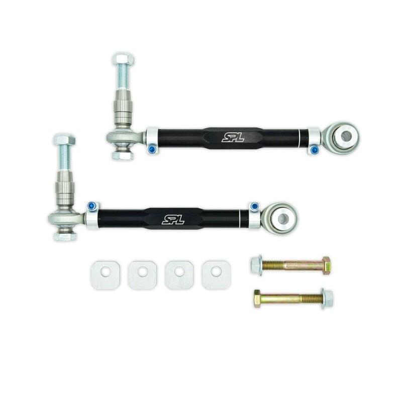 SPL Parts 08-15 Lancer Evolution X Rear Toe Arms with Toe Eccentric Lockouts.