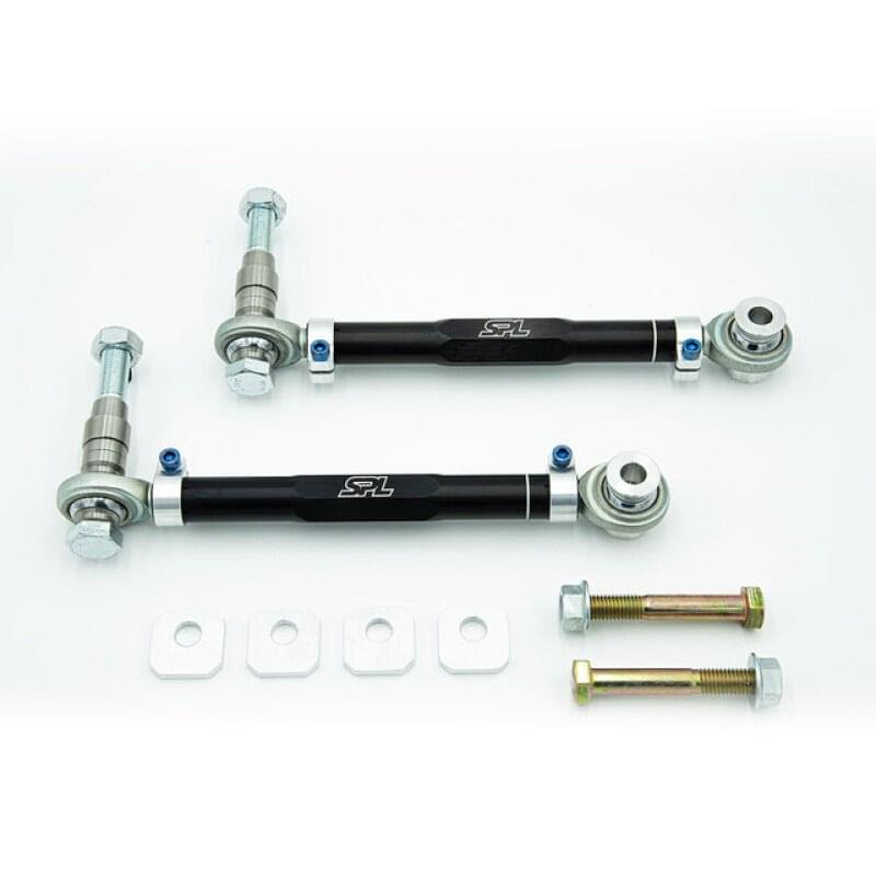 SPL Parts 08-15 Lancer Evolution X Rear Toe Arms with Toe Eccentric Lockouts.
