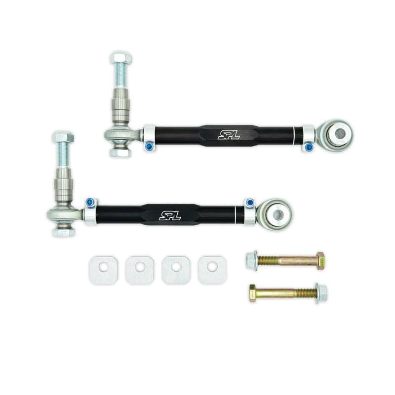SPL Parts 08-15 Lancer Evolution X Rear Toe Arms with Toe Eccentric Lockouts.