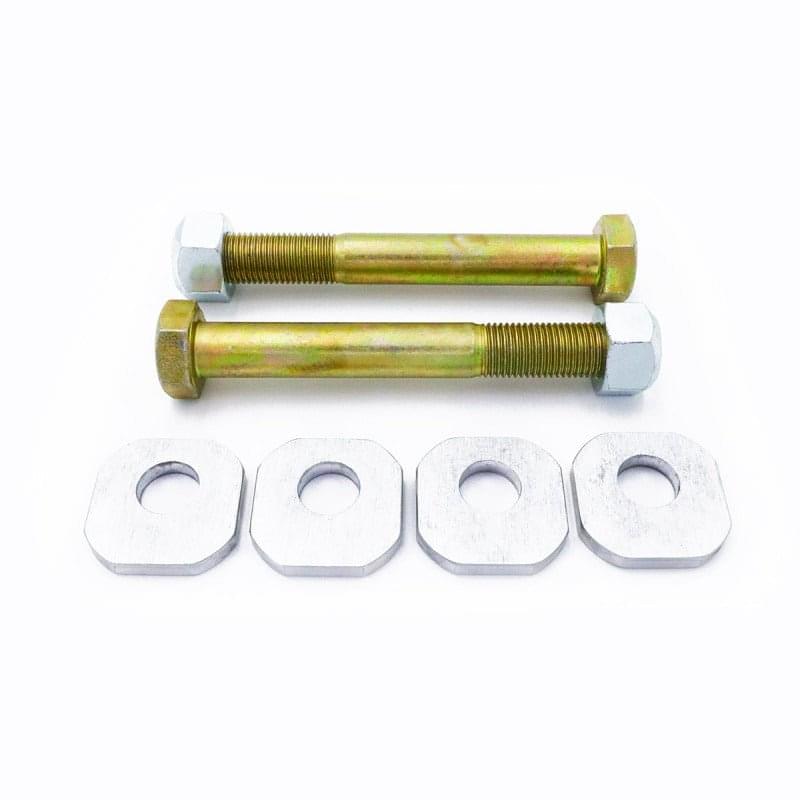 SPL Parts 2008+ Nissan GTR (R35) Front Camber/Caster Eccentric Lockout Kit.